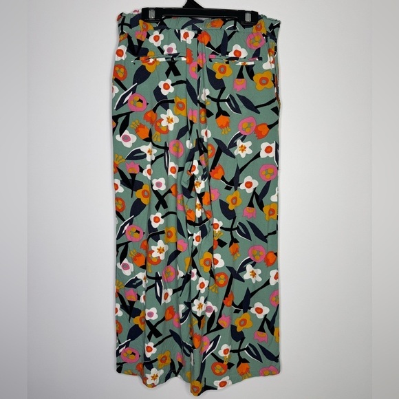 Simons tropical colorful floral cropped pants size small - Picture 5 of 7